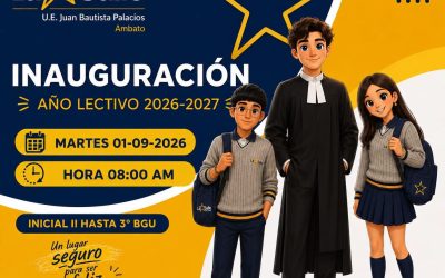 ¡La espera terminó! Comienza una nueva aventura llena de sueños, aprendizaje y esperanza ¡Juntos, iniciamos un gran camino!