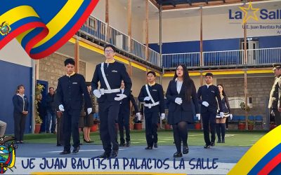 🇪🇨 Juramento a la Bandera 2026  UE Juan Bautista Palacios La Salle – Ambato